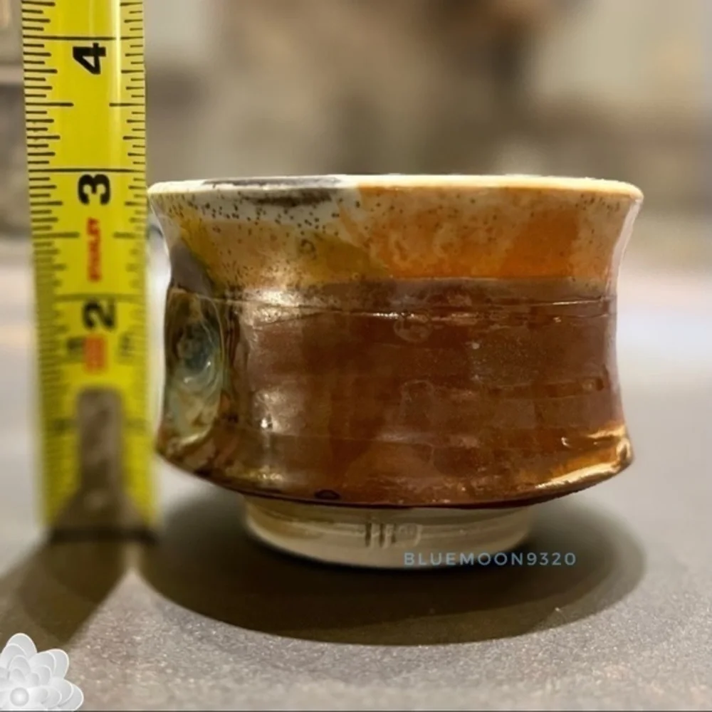 Studio Art Pottery Japanese Tea Bowl